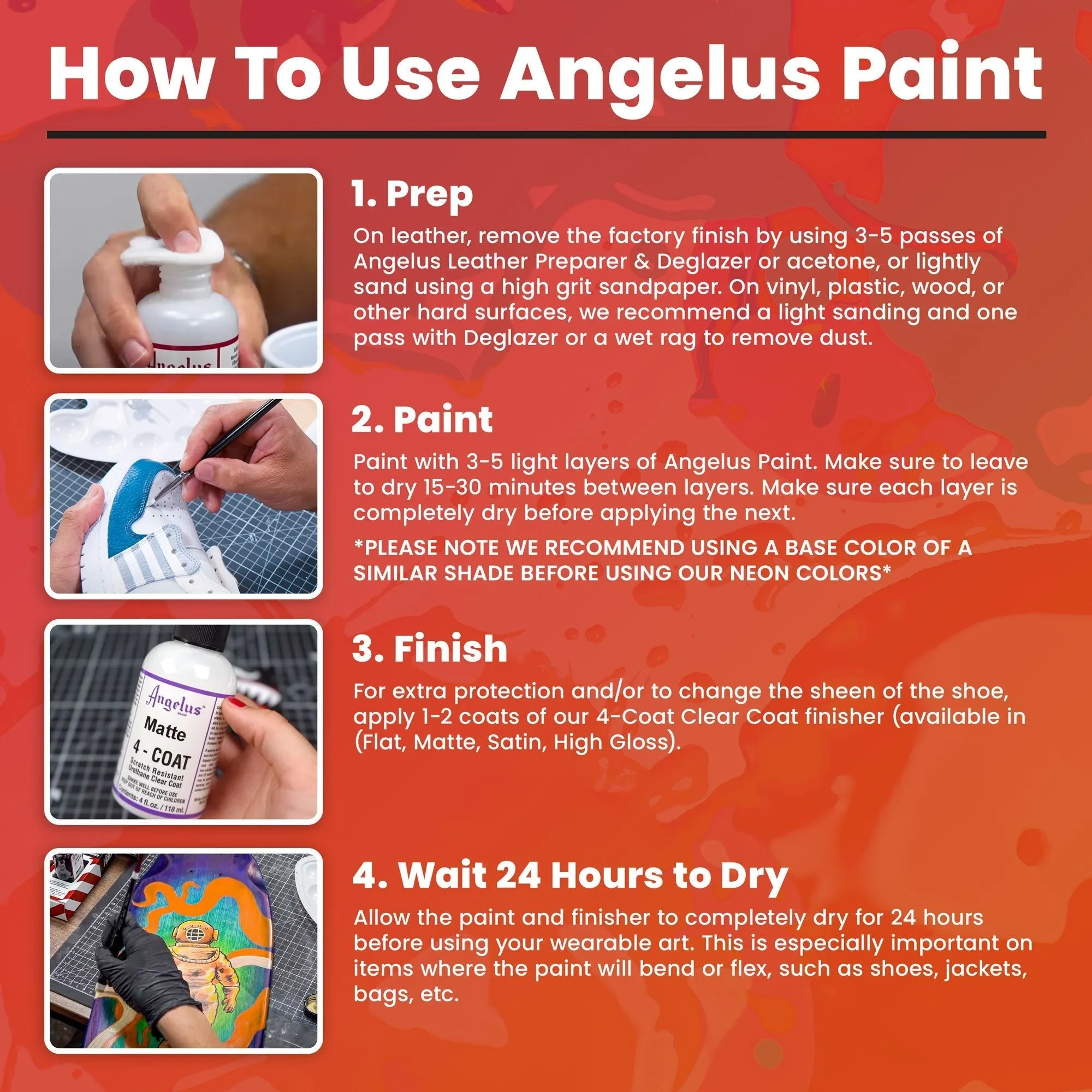 Angelus Light Grey Paint