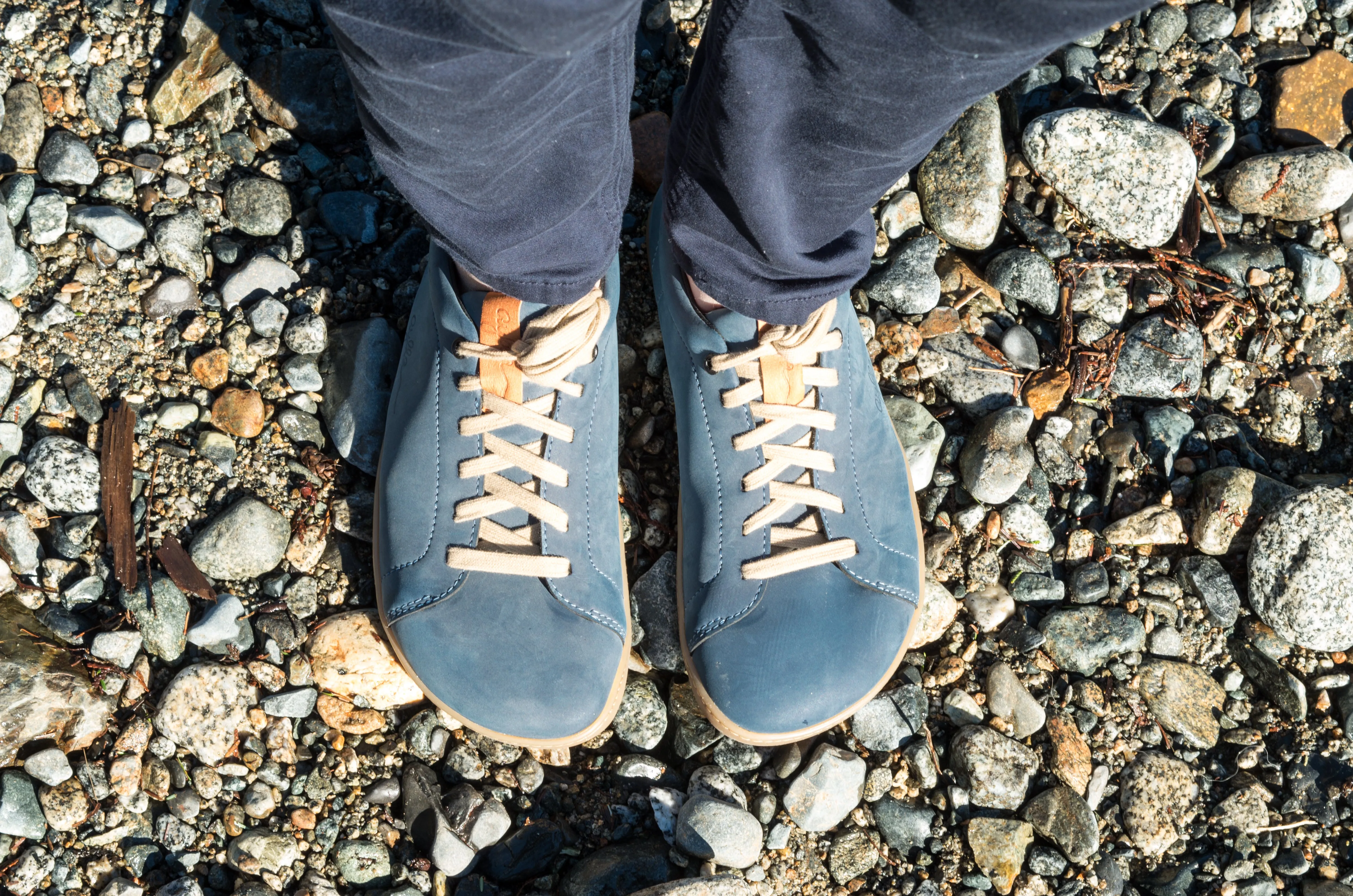 AYLLA BAREFOOT SNEAKER KECK VEGAN MENS - BLUE 🌱