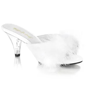 BELLE-301F Fabulicious 3" Belle White Sexy Shoes (High Heels)