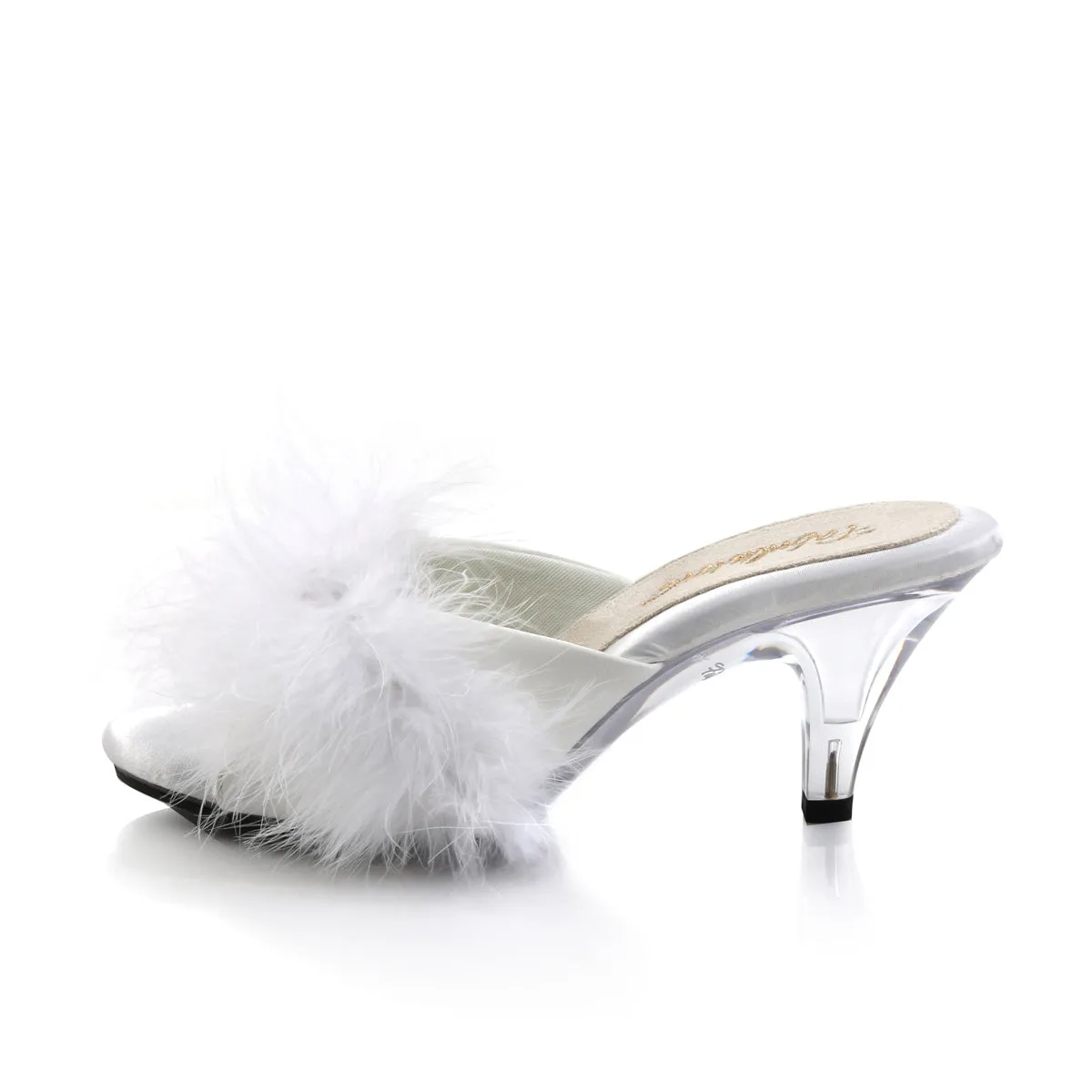 BELLE-301F Fabulicious 3" Belle White Sexy Shoes (High Heels)