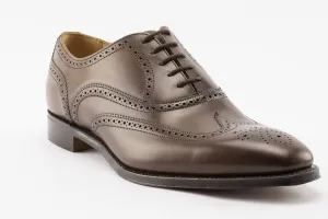 Cheaney Edinburgh Wing Brogue in Burnished Mocha