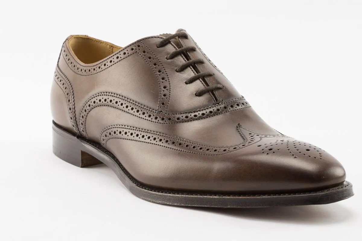 Cheaney Edinburgh Wing Brogue in Burnished Mocha