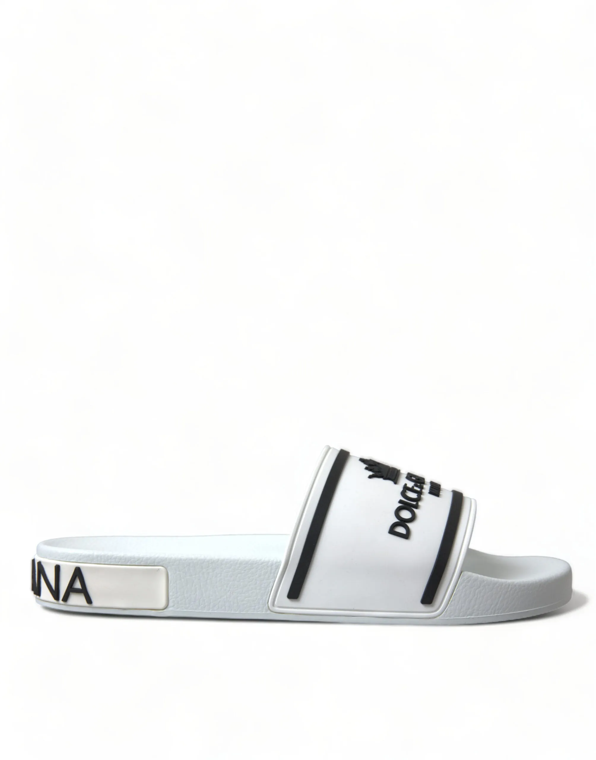 Chic White and Black Logo Slides