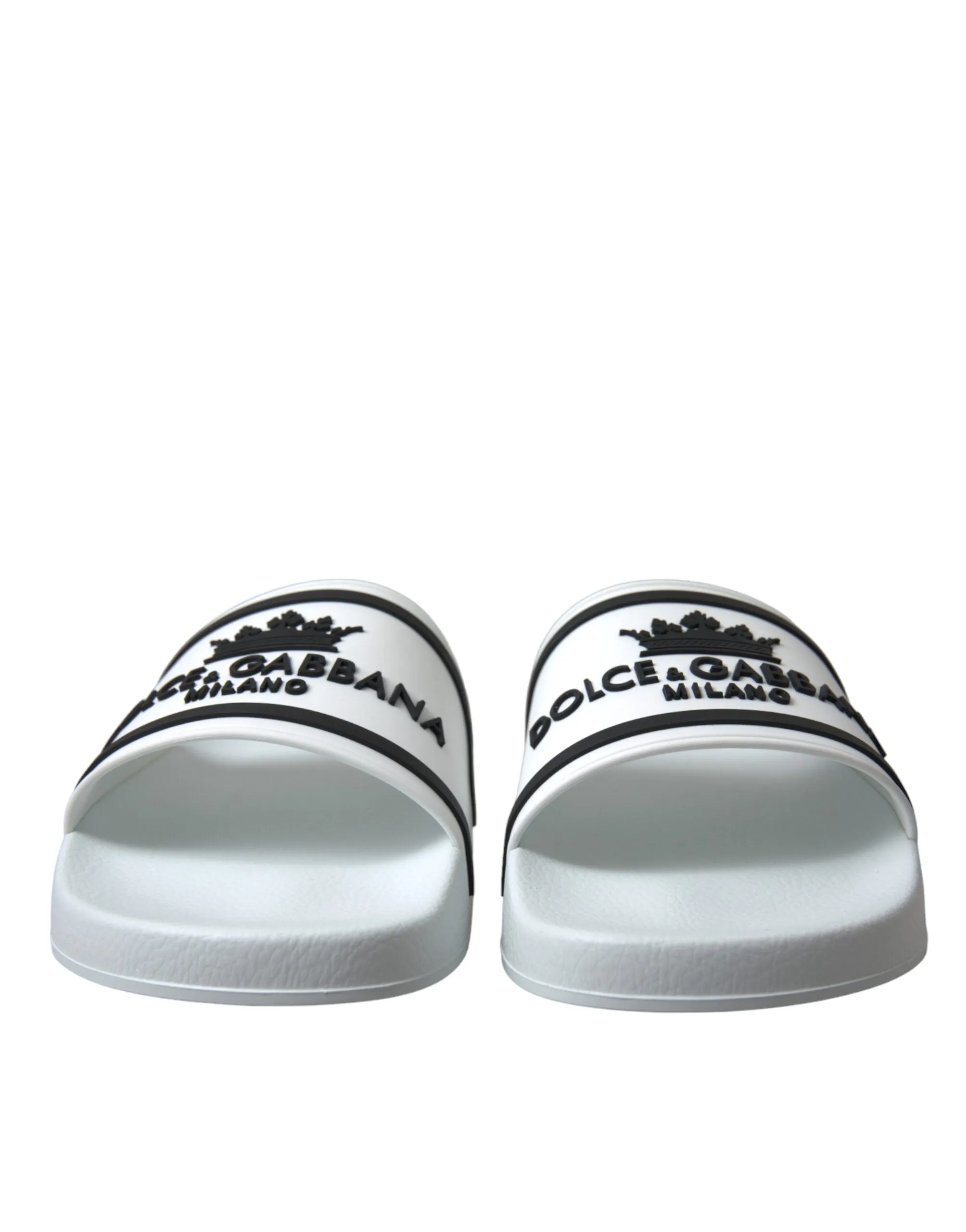 Chic White and Black Logo Slides