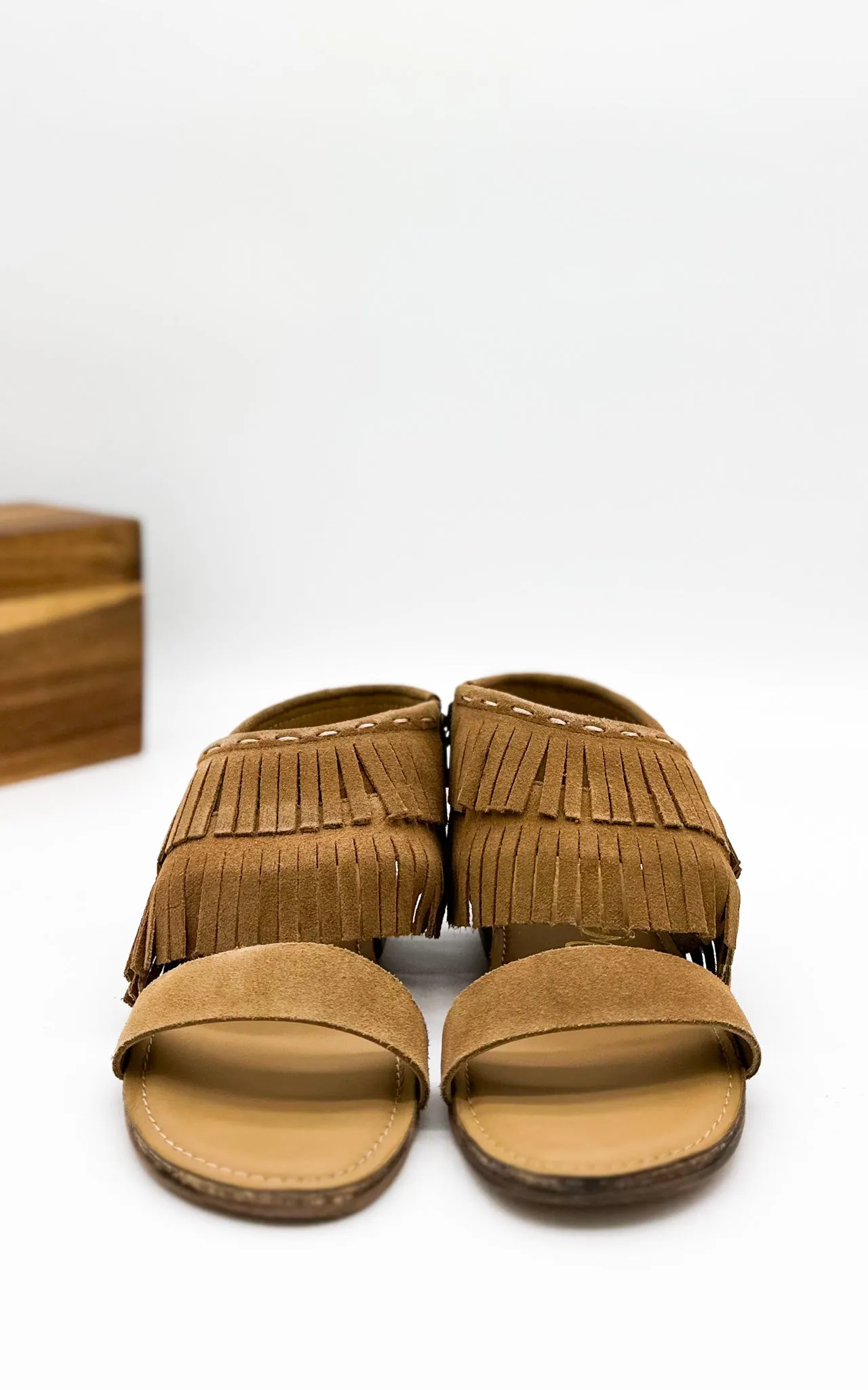 Fringe Star Sandal in Tan (Online Exclusive)