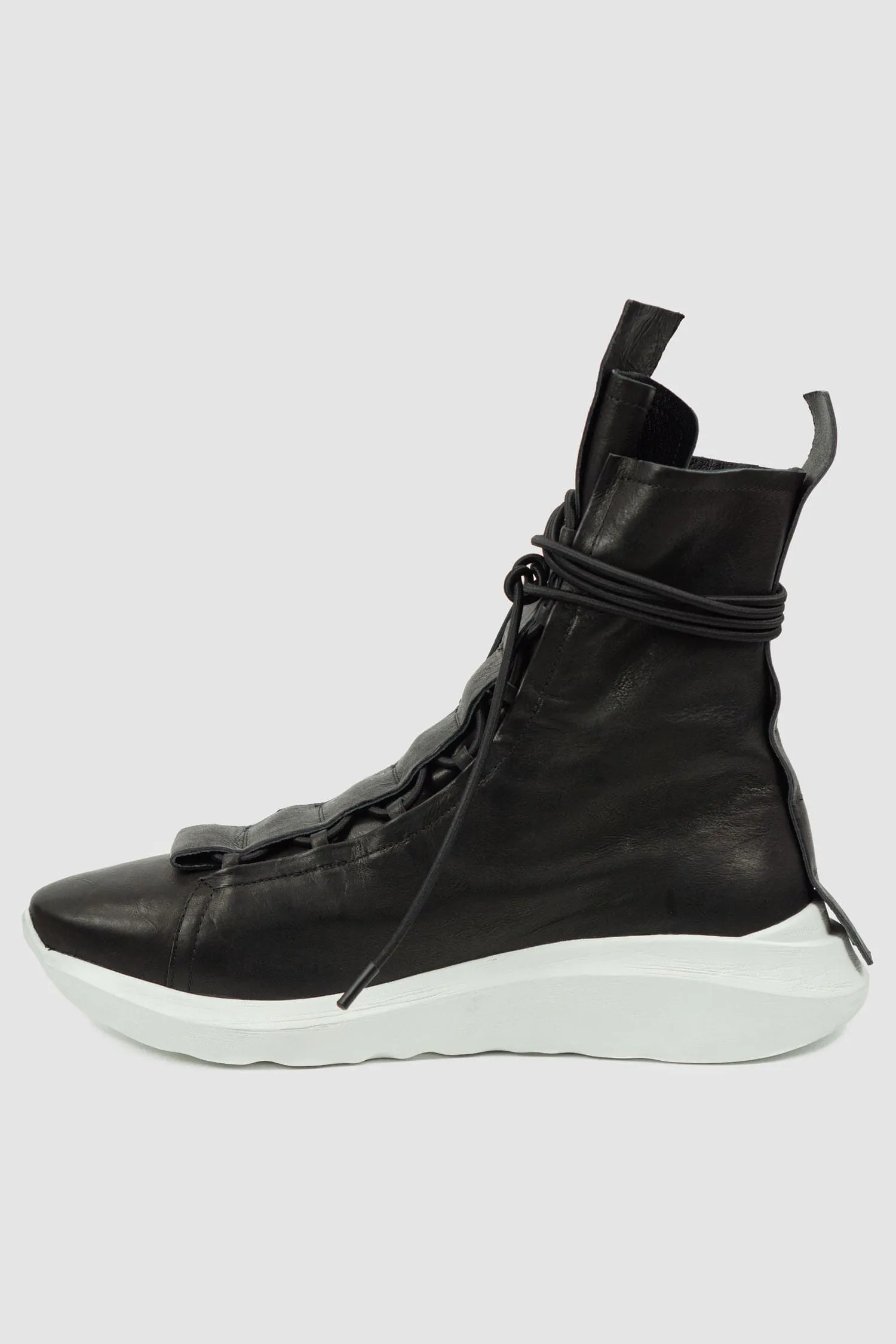 Hidden Lacing High Top Sock Sneakers