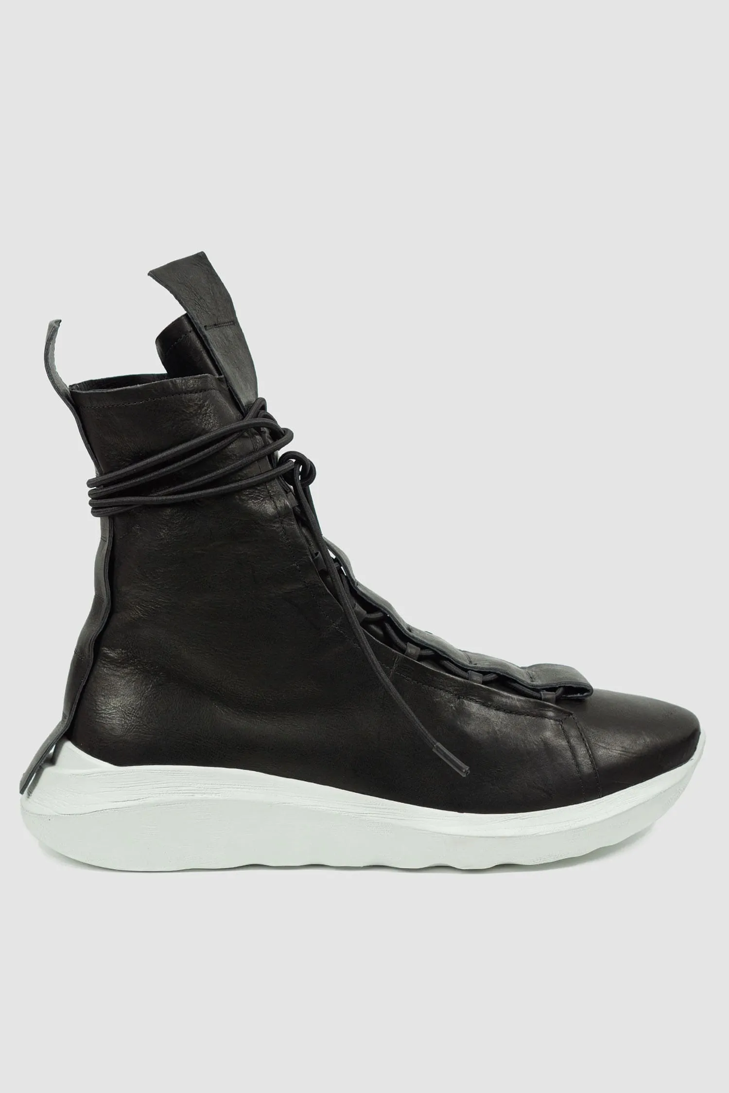 Hidden Lacing High Top Sock Sneakers