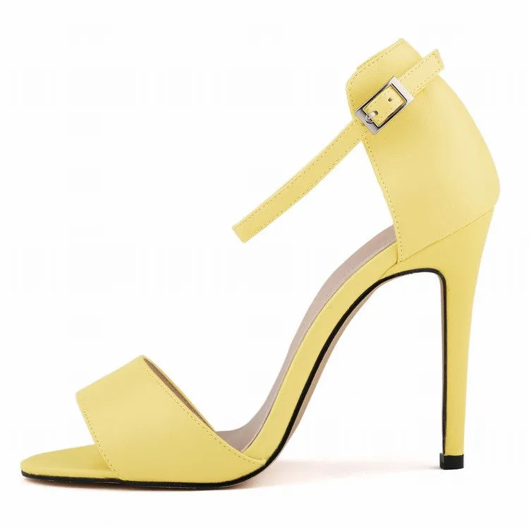 Hot Style Sexy Peep-Toe Matte Sandals