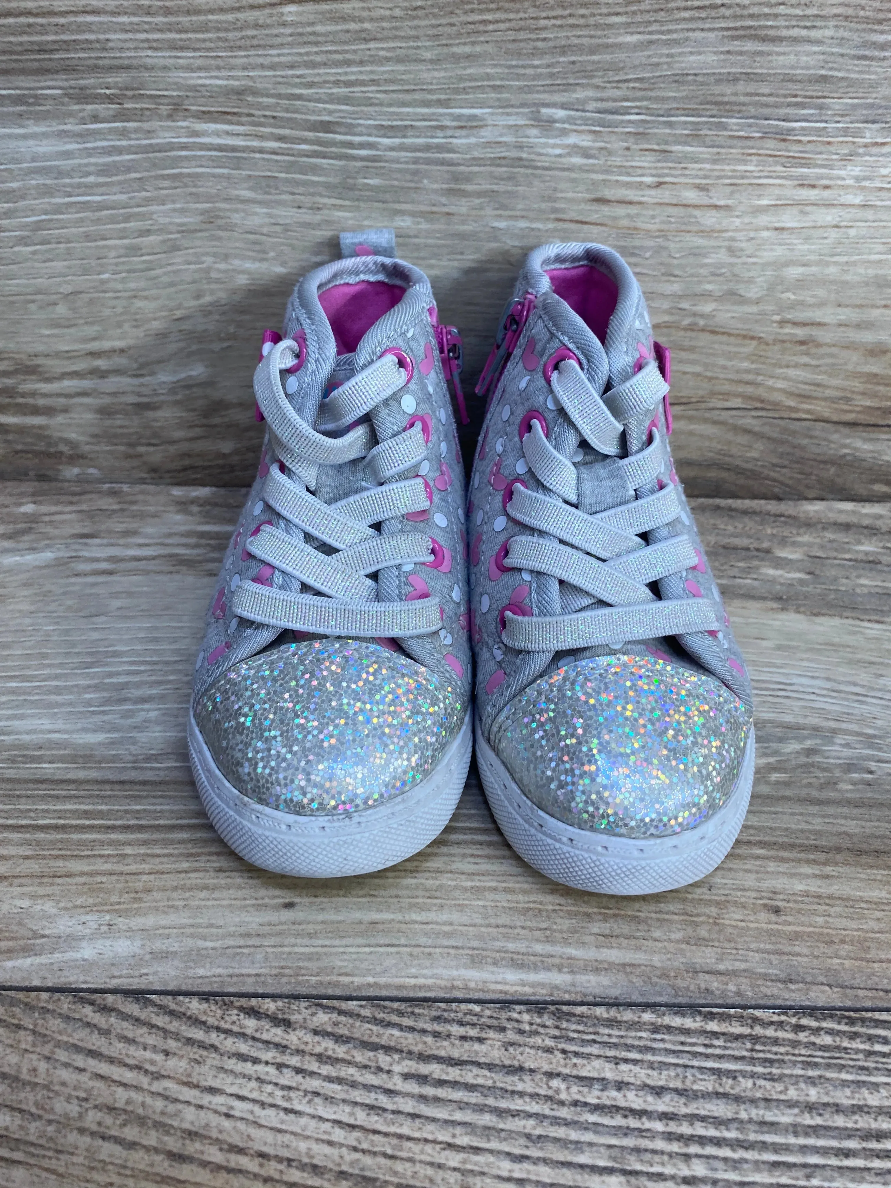 Minnie Mouse High Top Sneakers Grey sz 7c