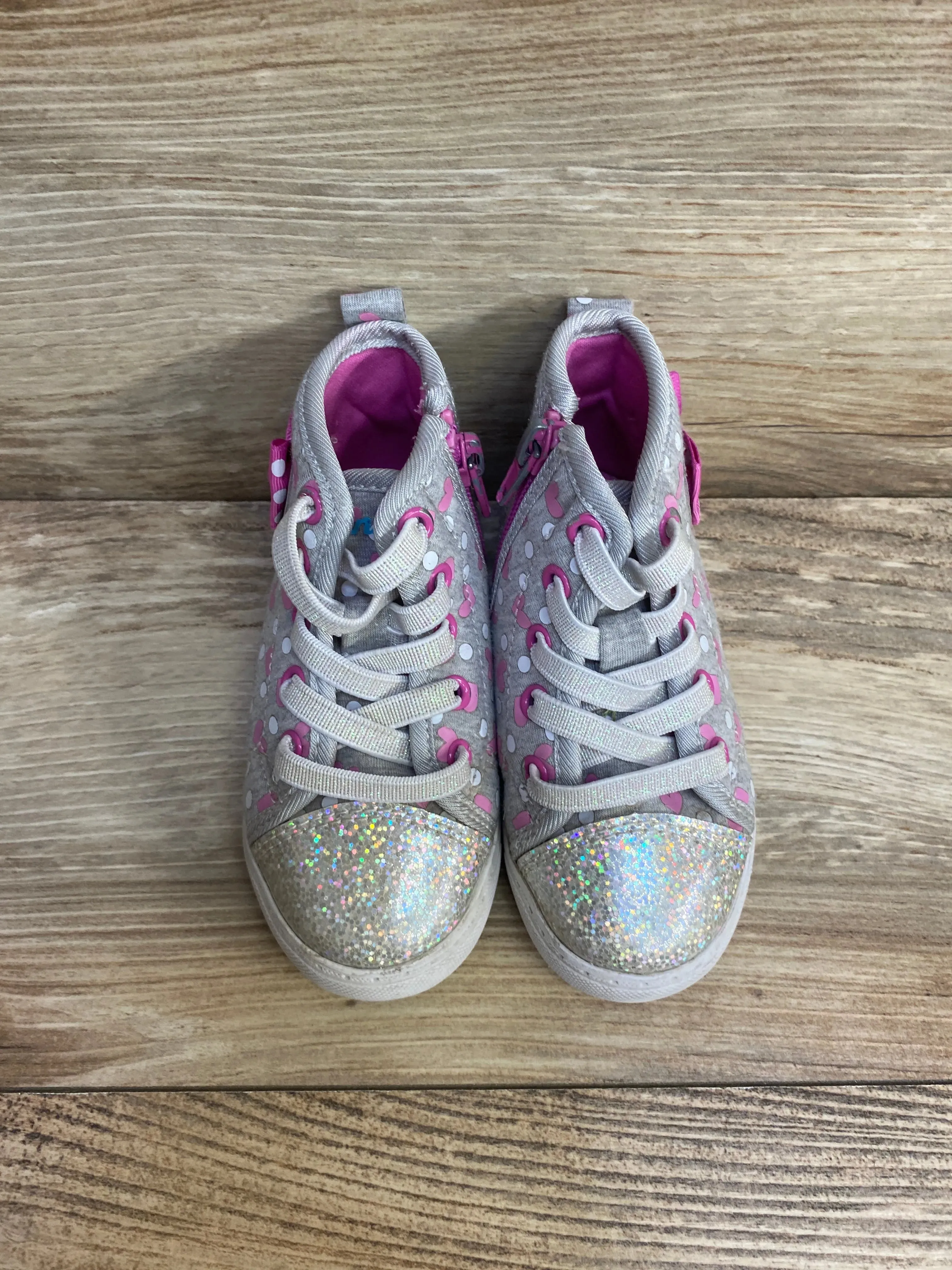 Minnie Mouse High Top Sneakers Grey sz 7c