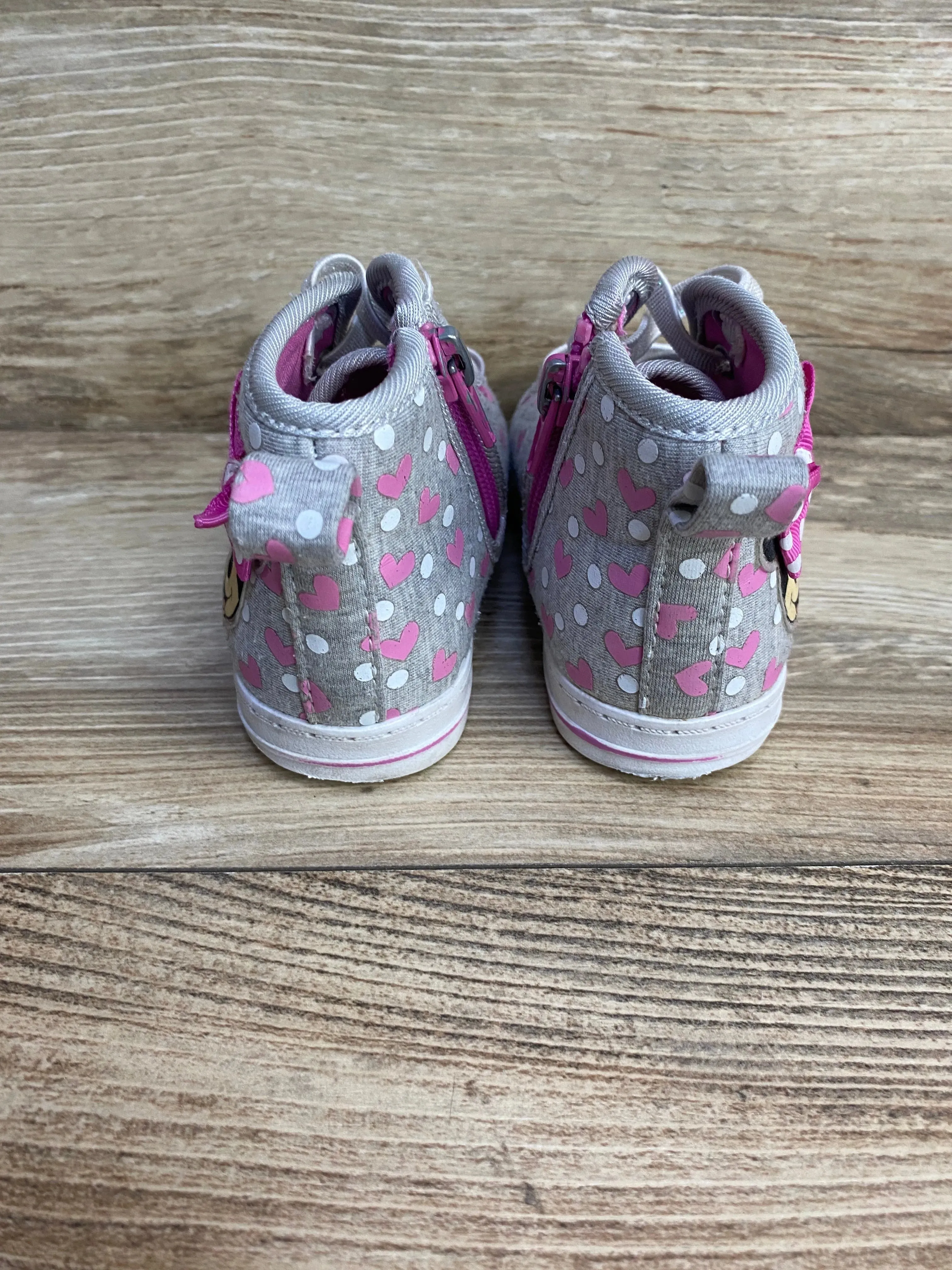 Minnie Mouse High Top Sneakers Grey sz 7c
