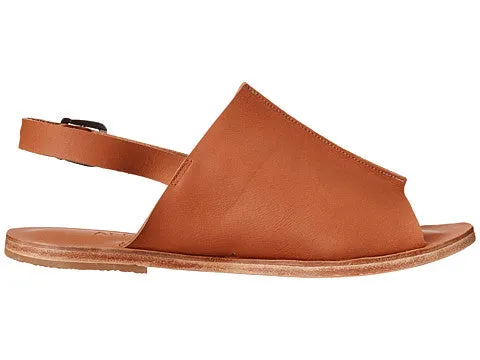 Montana Blvd - Back Strap Leather Mule | Tan