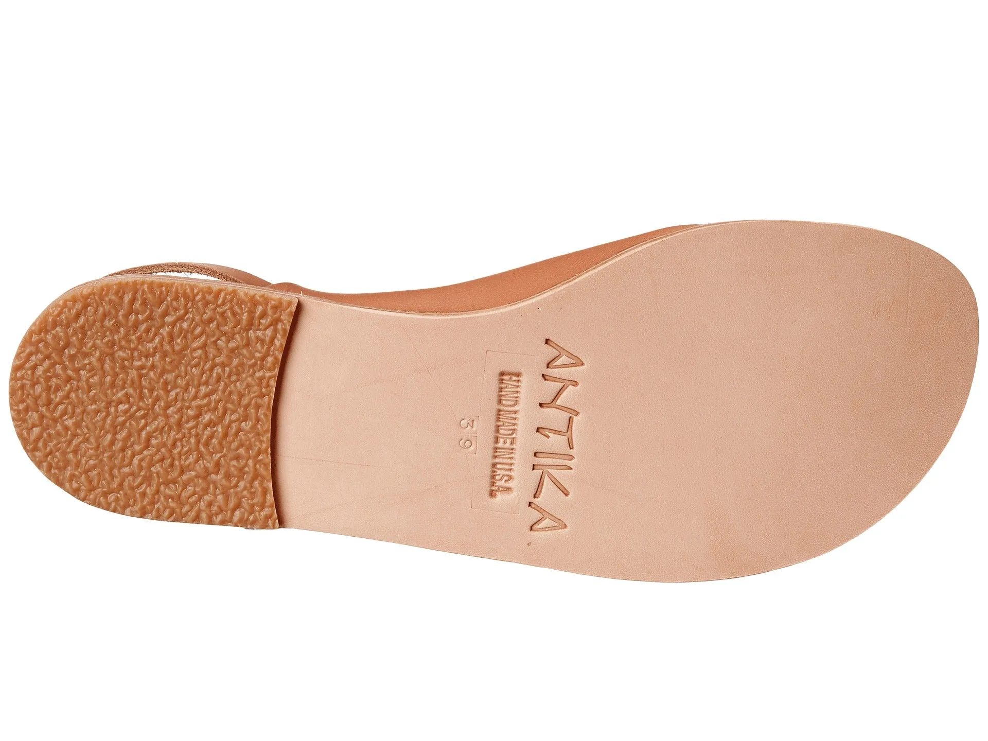 Montana Blvd - Back Strap Leather Mule | Tan