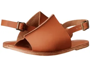 Montana Blvd - Back Strap Leather Mule | Tan