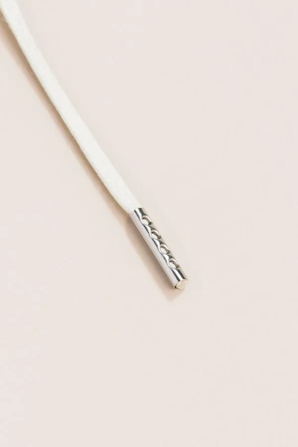 Off White | Flat Waxed Shoelaces