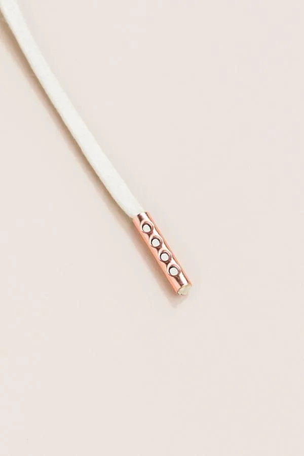 Off White | Flat Waxed Shoelaces