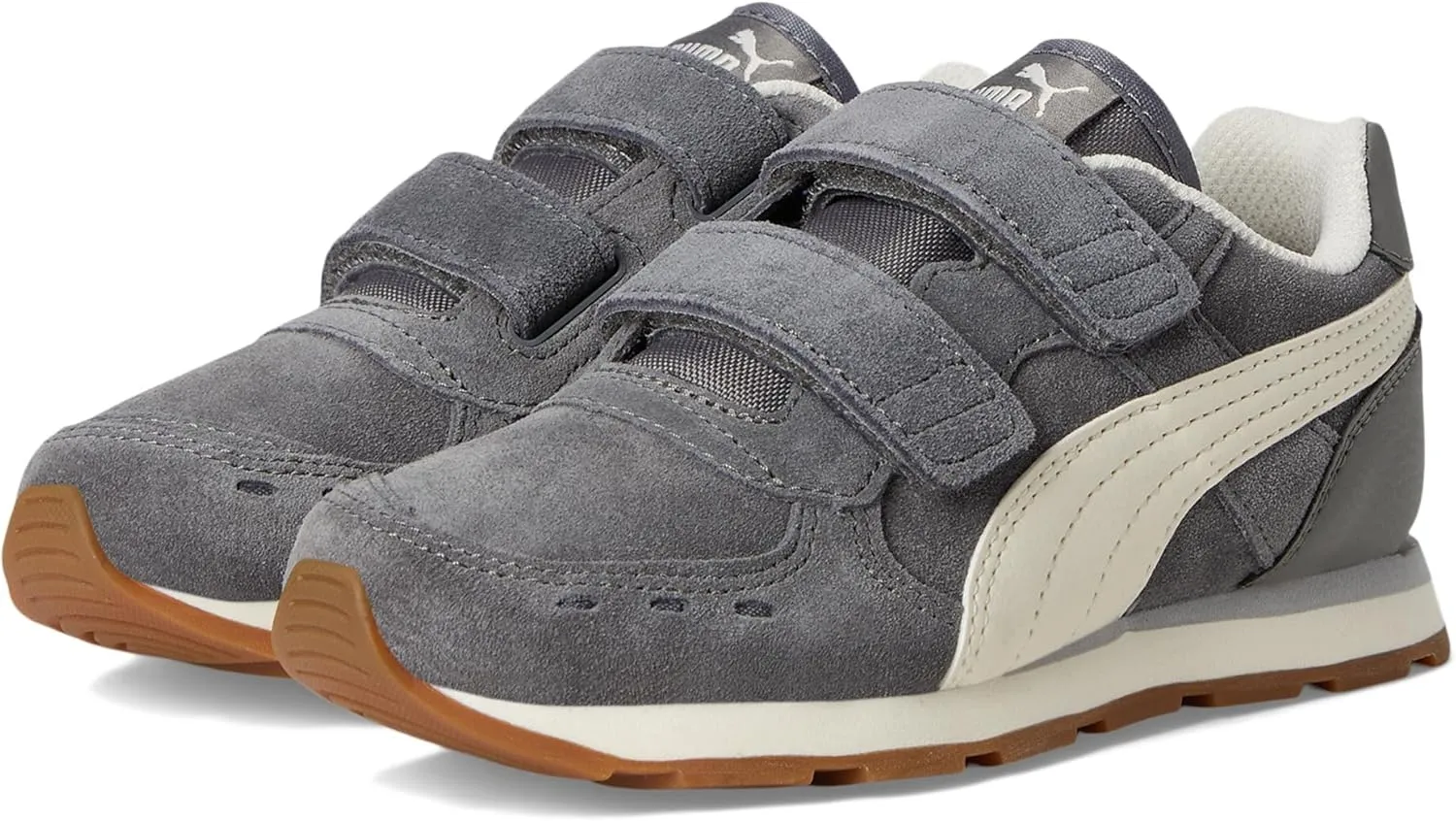 PUMA Unisex-Child Vista Hook and Loop (Little Kid) Sneaker