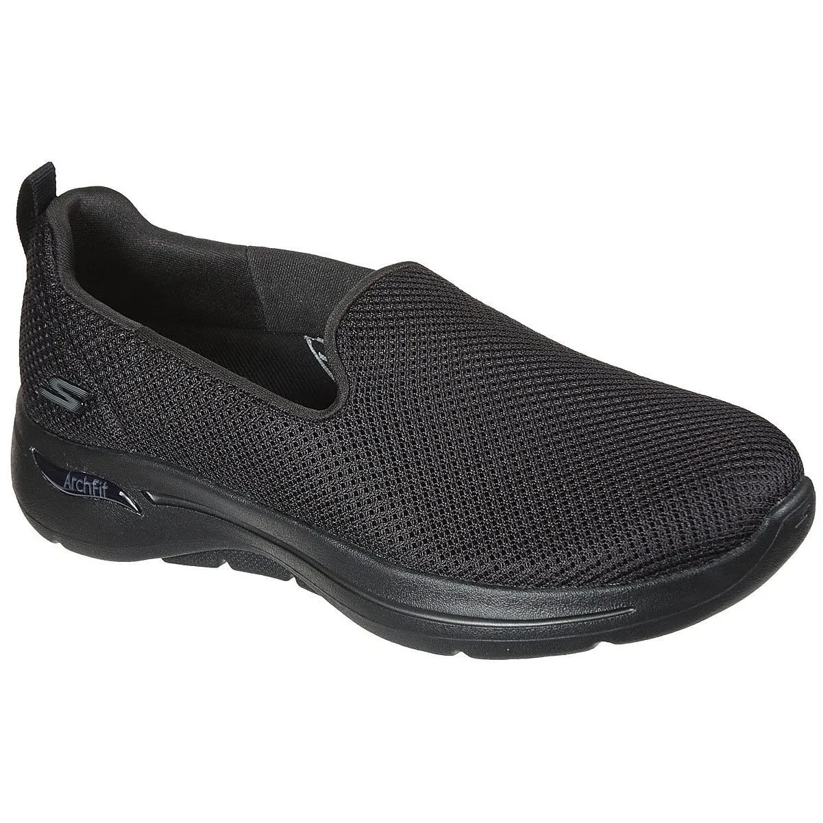 SKECHERS  Go Walk Arch Fit Grateful - Black/Black