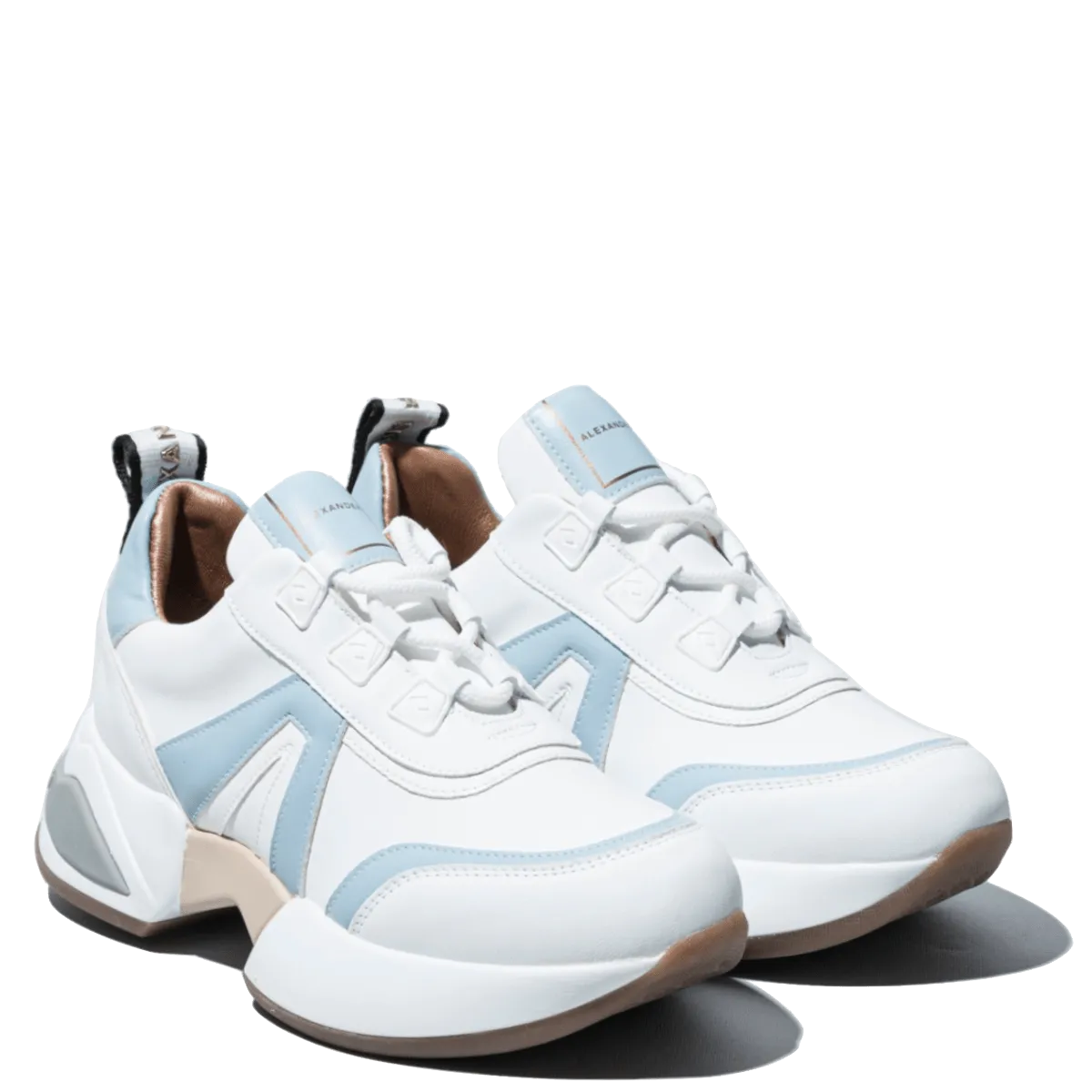 Sneaker Alexander Smith Marble White Light Avio