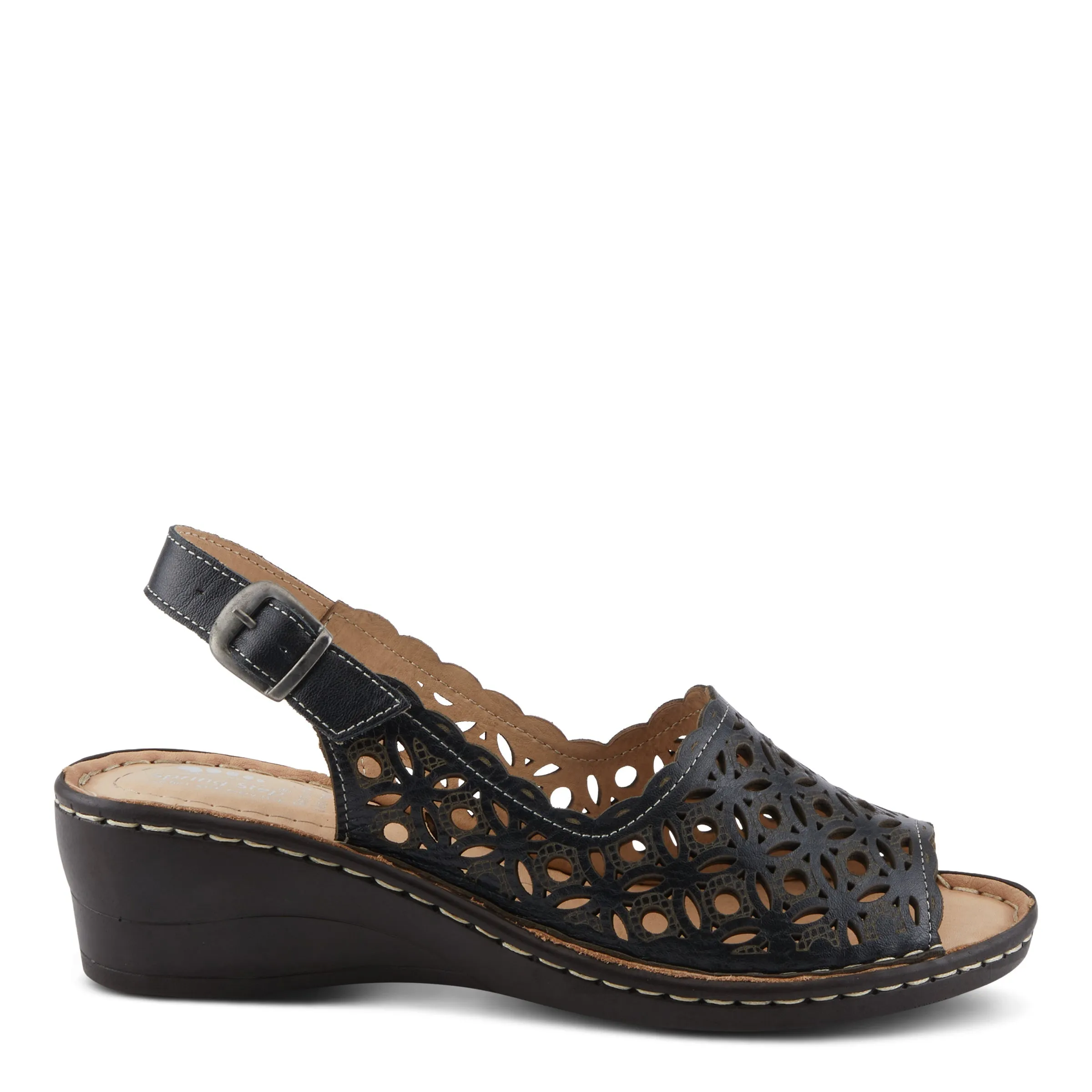 Spring Step Shoes Belizana Women’s Leather Sandals 2" Heel