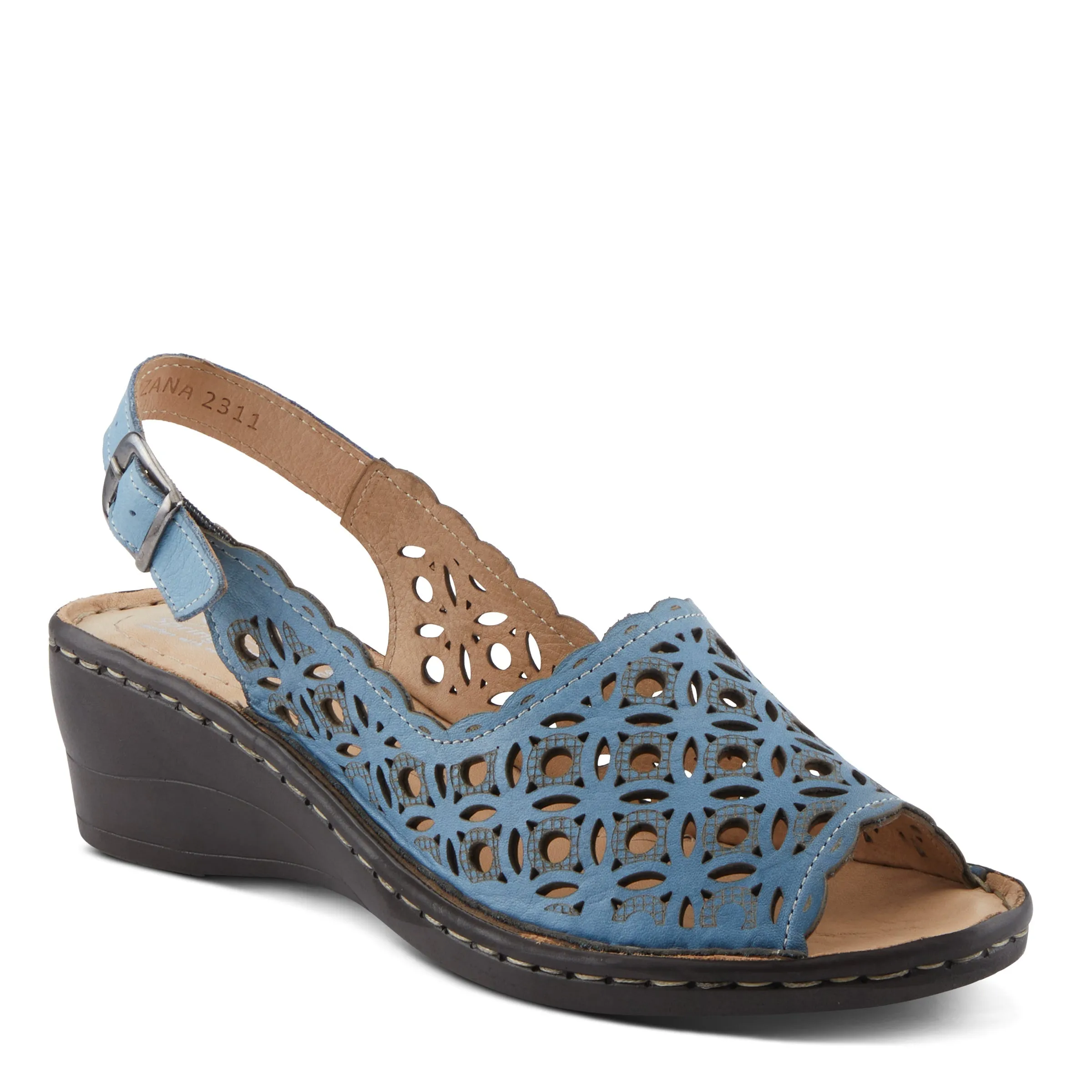Spring Step Shoes Belizana Women’s Leather Sandals 2" Heel