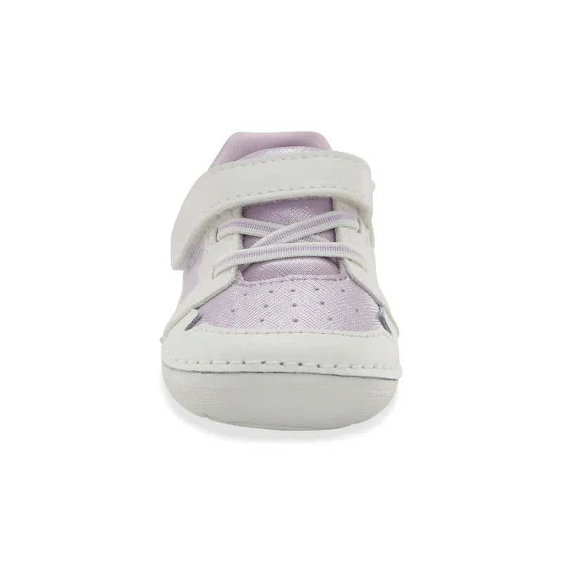Stride Rite White Multi Waverly Soft Motion Baby Sneaker