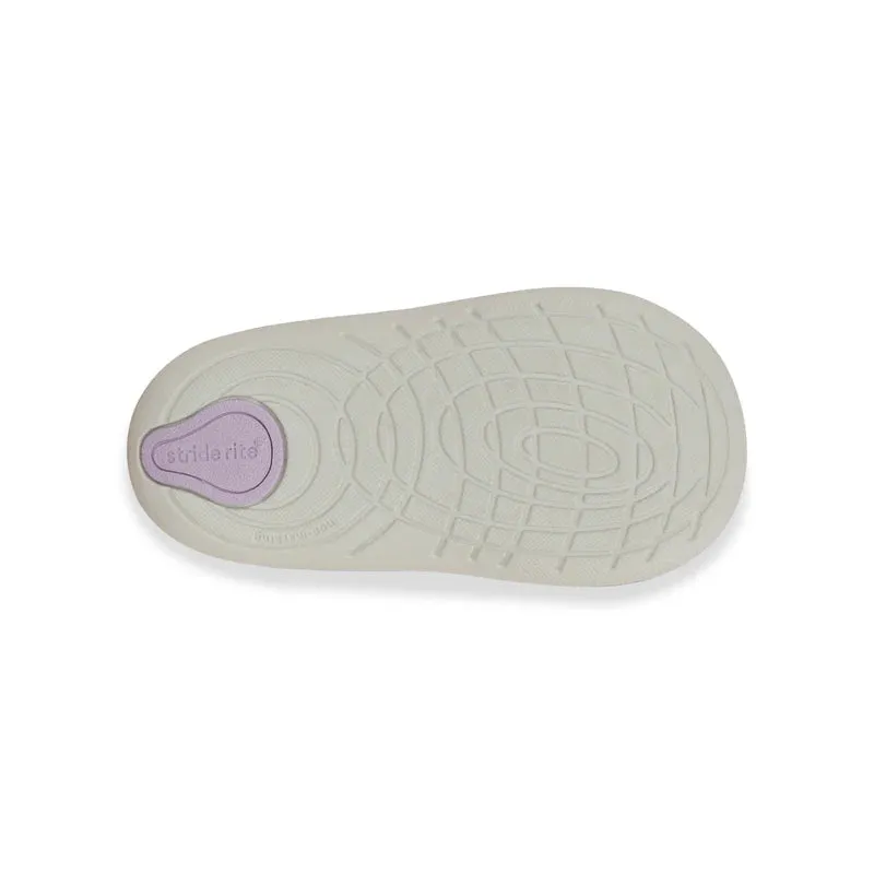 Stride Rite White Multi Waverly Soft Motion Baby Sneaker