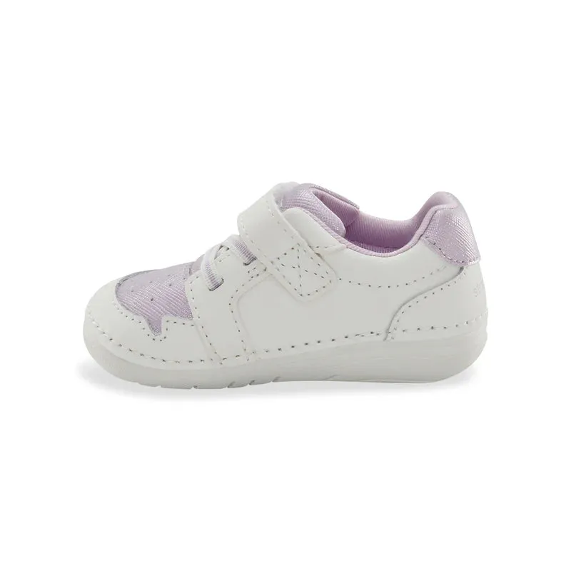 Stride Rite White Multi Waverly Soft Motion Baby Sneaker