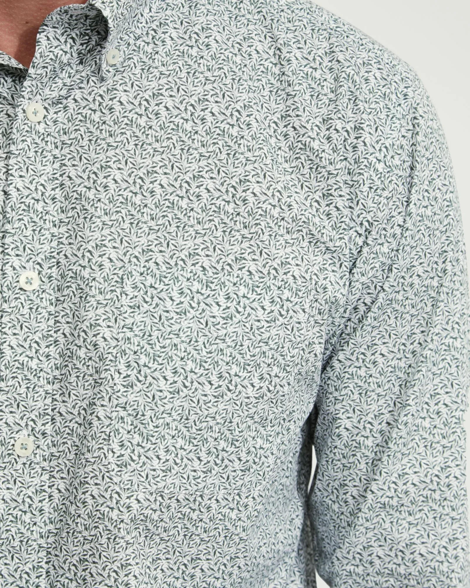 Uxbridge Printed Cotton Shirt
