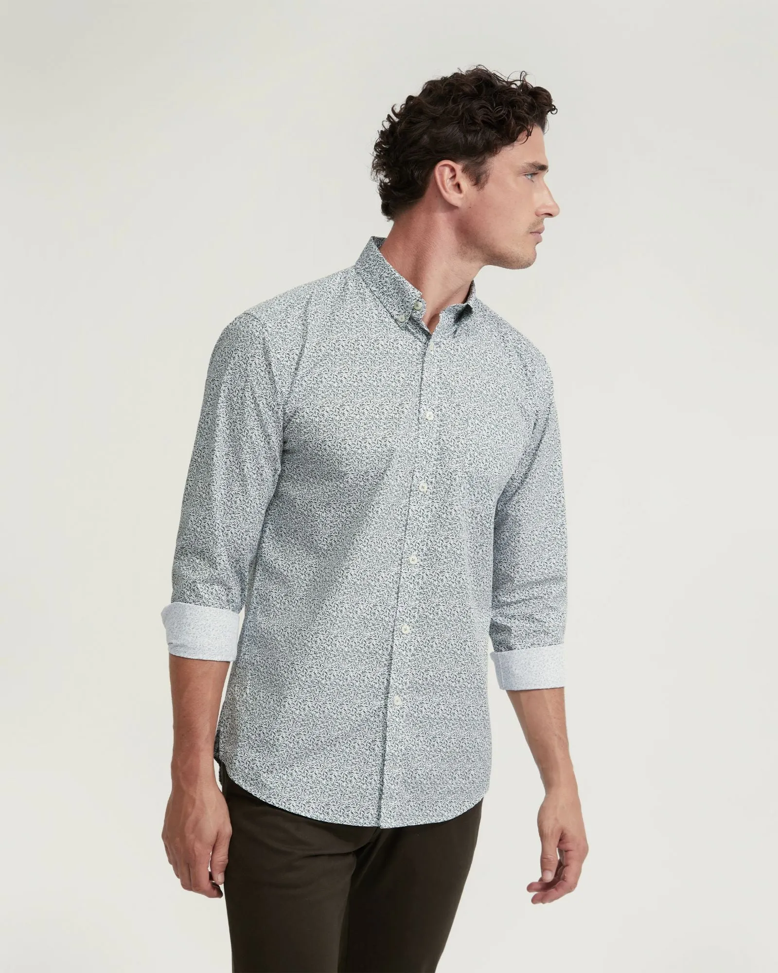 Uxbridge Printed Cotton Shirt