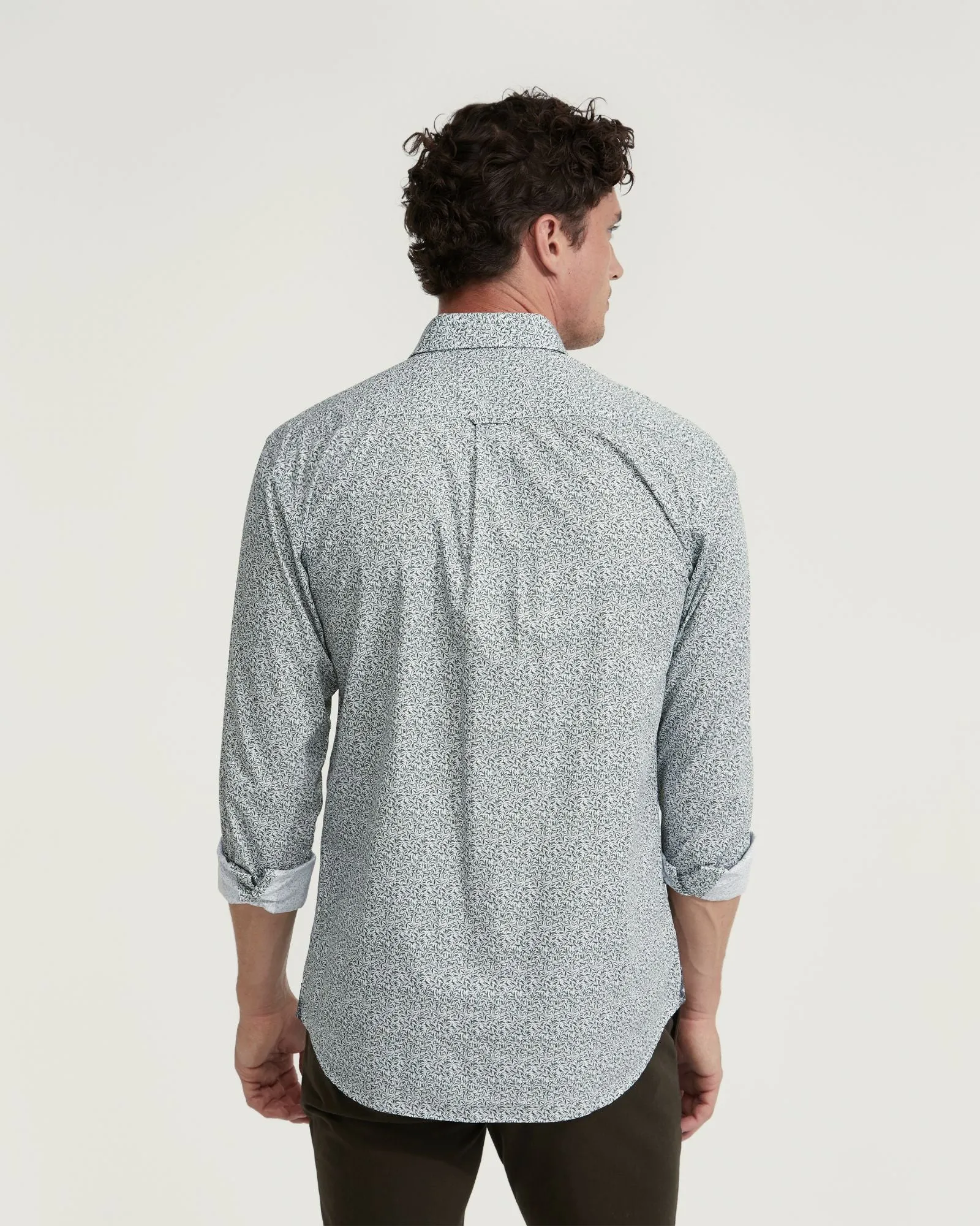 Uxbridge Printed Cotton Shirt