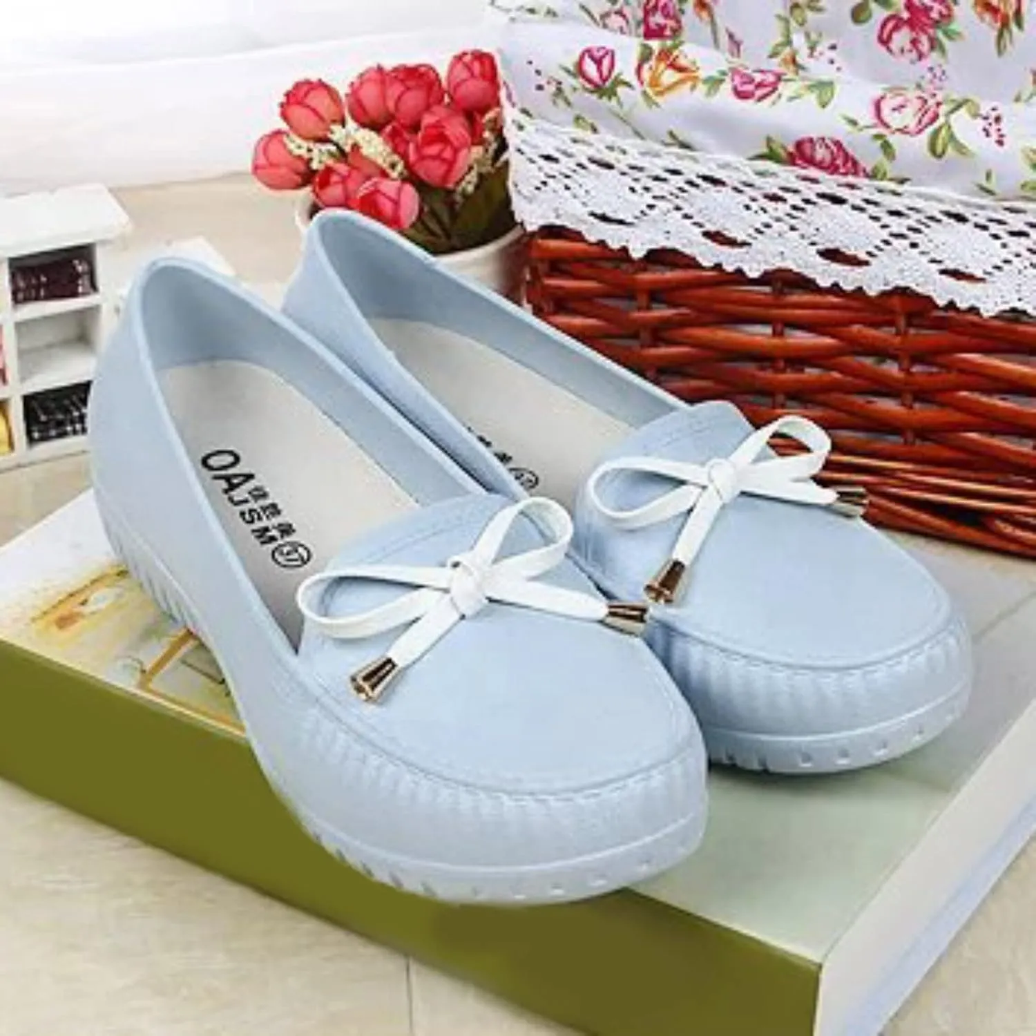 Womens Rubber Boots Womens Rain Boots for Boating Fishing Gardening Farming Waterproof Unisex Rain Shoes